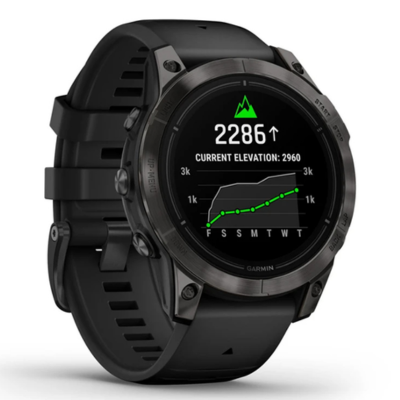 Garmin Fenix 7 Pro Solar Titanium 47mm Dây Cao Su