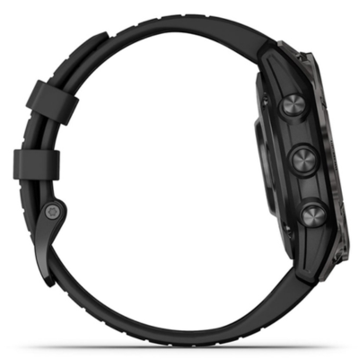 Garmin Fenix 7 Pro Solar Titanium 47mm Dây Cao Su