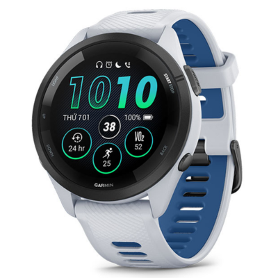 Garmin Forerunner 265 Music 46.1mm Dây Cao Su