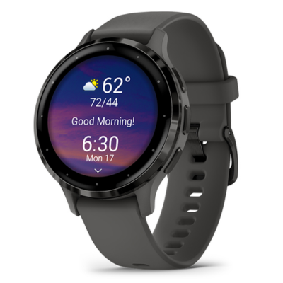 Garmin Venu 3S 41mm Màn AMOLED Dây Cao Su