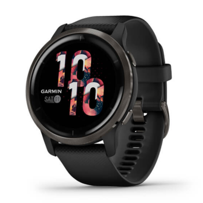 Garmin Venu 2 Viền Thép Dây Cao Su